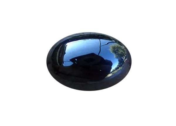 Pierre Sulemani Hakik 10,40 carats : agate noire naturelle non traitée pour homme et femme