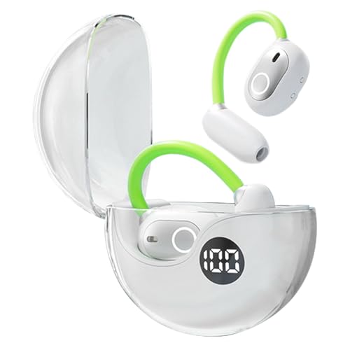Generisch Auriculares inalámbricos | Auriculares de baja latencia para entrenamiento, resistentes al agua para entrenamiento y audífonos inalámbricos con gancho para la oreja