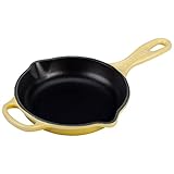 Le Creuset Signature Iron Handle Skillet, 6-1/3-Inch, Soleil