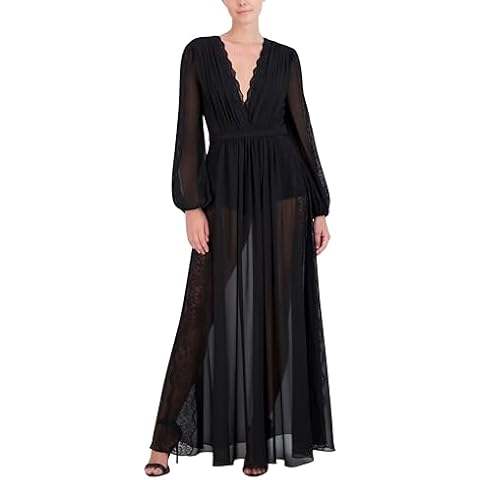 Robe de soirée BCBGMAXAZRIA Noir Cover