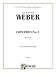 Clarinet Concerto No. 1 in F Minor, Op. 73 (Orch.): Part(s) (Kalmus Edition)