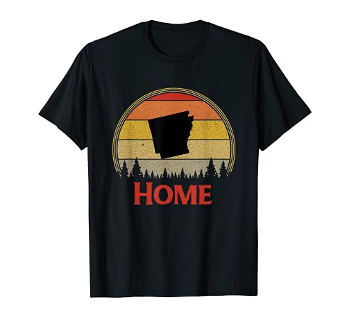 Arkansas Home State Native Mens Womens Gift T-Shirt