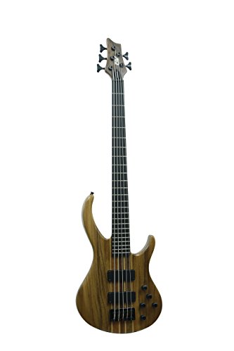 Iyv 5 String Ibw-550 Bass Solid-Body Electric Guitar, Natural #TOP21