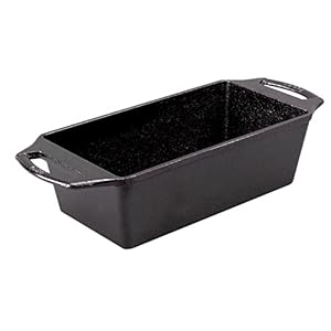 Lodge Cast Iron Loaf Pan 8.5×4.5 Inch
