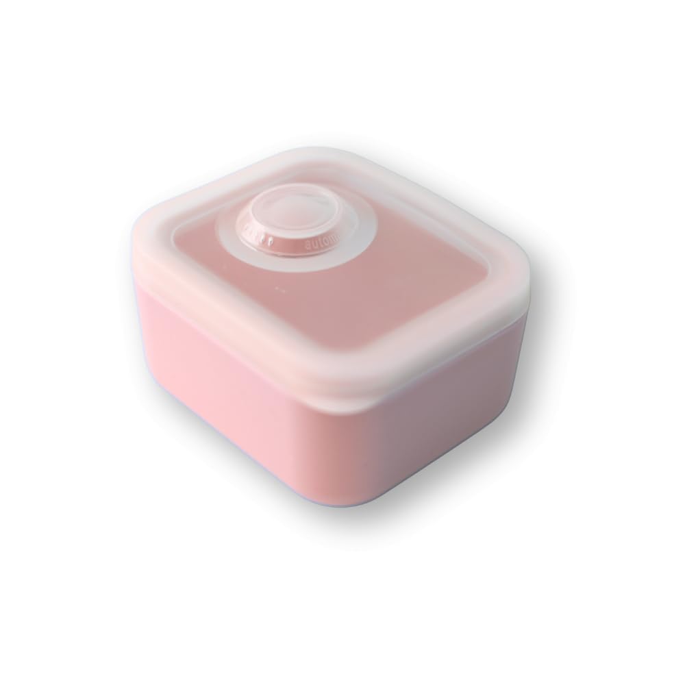 保存容器・ケース PINK560402 Amazon｜冷凍ご飯 保存容器 スチームホール付き シリコン 密閉容器