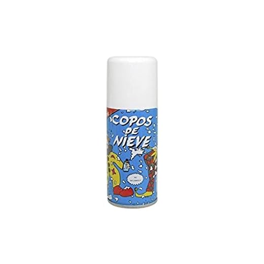 Sanromá- Spray Copos Espuma 150 ML. Decoración para Fiestas, Multicolor (420740)