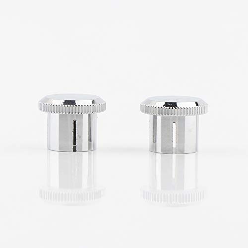 Viborg 8 Pcs Rca Cap Protector Dust Cap Noise Stopper Proof Rhodium Plated Protector Cover (Rhodium) - Image 4