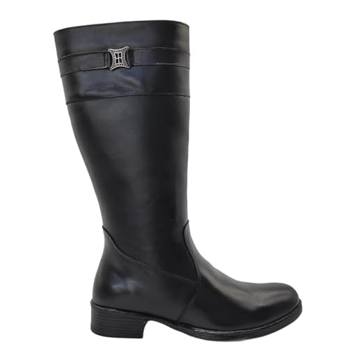 Bota Feminina Montaria Preto Cano Longo em Couro 137 (Preto, BR, Adulto, Numérico, 34)