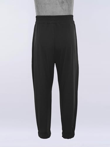 Kids Boys Jogger Pants Casual Outdoor Cargo Trousers Decor Zipper School Lightweight Sweatpants4