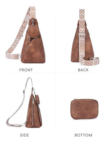 CLUCI Bolsas transversais para mulheres, bolsa tiracolo para mulheres, bolsa transversal para mulher
