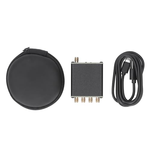 Kuuleyn Active RF Isolation Distributor, Wide Frequency Range, RF Splitter for SDR GPSDO Source 100kHz to 150MHz, Portable Electromagnetic Field Radiation Detector for RF