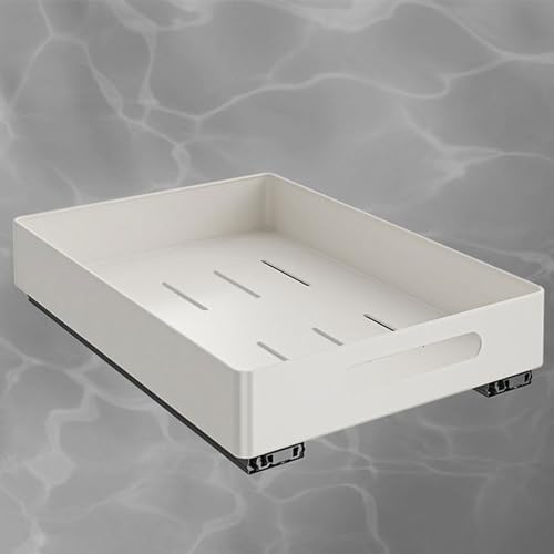 Placard encombré ? Étagère à condiments extensible sans perçage pour cuisine - 6