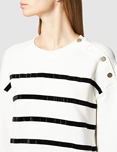 ESPRIT 111ee1J304 Maglia di Tuta, 110/bianco