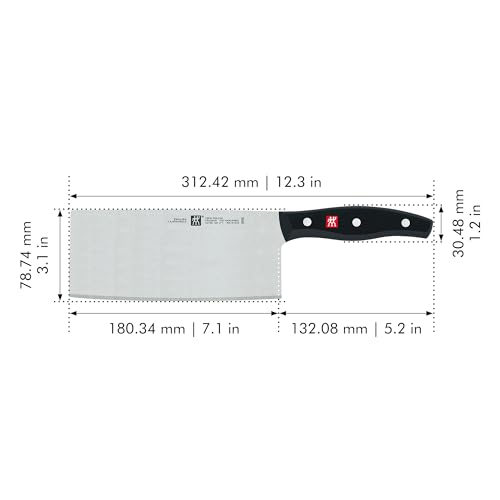 Zwilling 30795-183 Twin Signature 7-Inch Chinese Vegetable Cleaver thumb #2