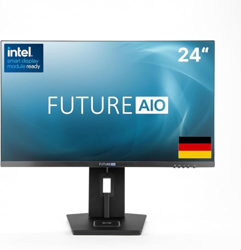 FutureNUC FutureAIO 24 All-in-One • Höhenverstellbar & Neigbar • Intel Core-i5 Prozessor • 32 GB RAM, 512 GB SSD • Windows 11 Pro • Smart Display Module • HDMI & USB 3.2 Gen 2 • für Home & Office