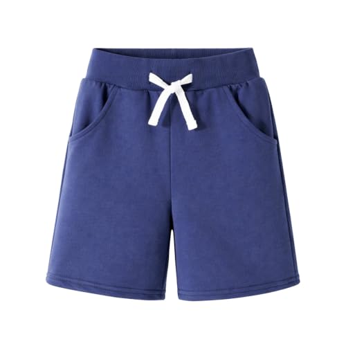 Image of HILEELANG Toddler Boy Summer Outfit Set 2 Piece Short Sleeve T Shirt and Short Soft Breathable Cotton Clothing Sets 2-7T