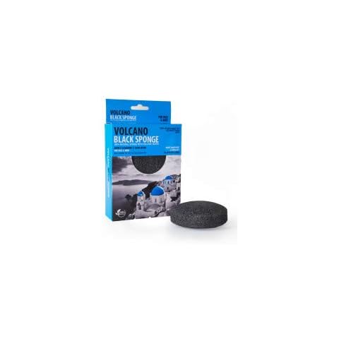 Volcano Black Konjac Sponge 9,5 cm Cover