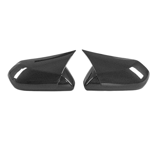 Coques de rétroviseurs aspect carbone pour Toyota Camry 2018-2022 finition haut de gamme