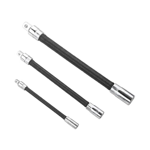 Kit d'extension de clé à douille flexible en métal robuste pour réparation automobile durable - 8