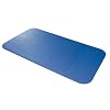 AIREX Corona Premium Exercise Mat for Yoga, Physical Therapy, Rehabilitation, Balance & Stability Exercises, Pilates, Aerobics 72 x 39, Blue
