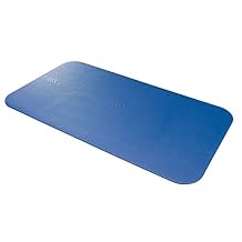 AIREX Corona Premium Exercise Mat for Yoga, Physical Therapy, Rehabilitation, Balance & Stability Exercises, Pilates, Aerobics 72" x 39", Blue