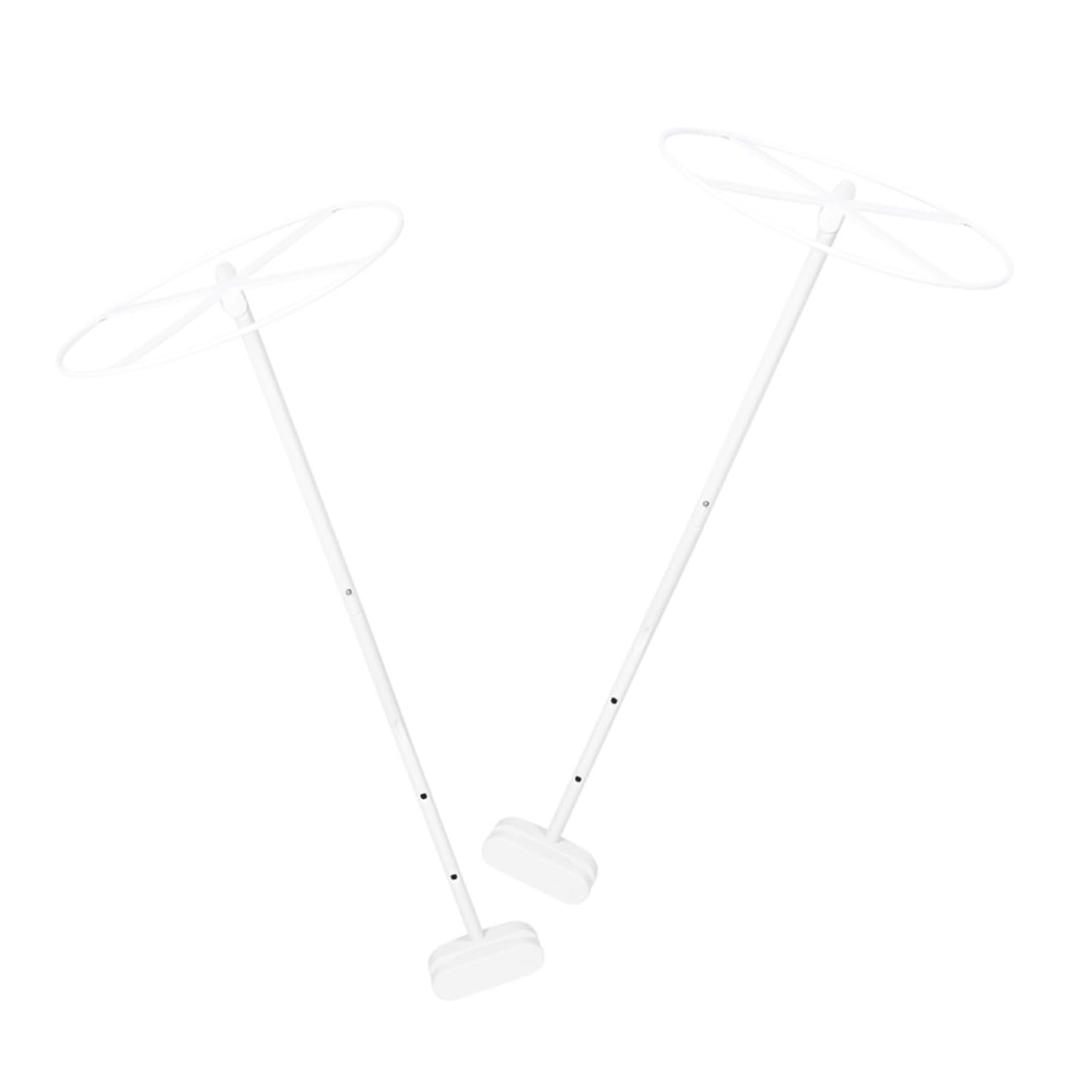 2 Set Baldacchino per Culla Regolabili per Rete Zanzariera Design Facile da Installare Compatibile con Vari Culle e Rimovibile per Pulizia Semplice