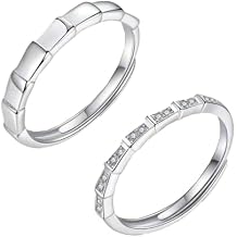Lover Rings Cosplay Unisex Adjustable Opening Couple Ring Set Jewelry Accessories Gifts