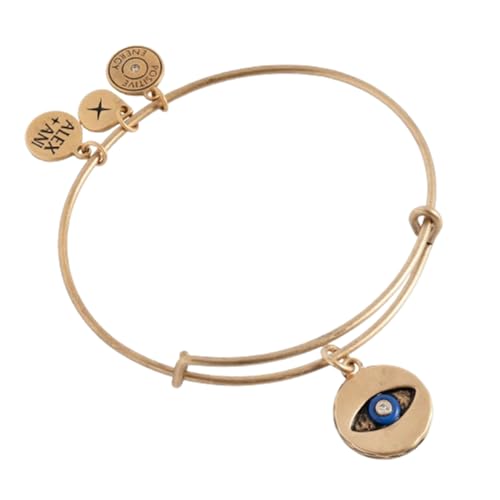 Alex and Ani Untamed Evil Eye Charm Bangle