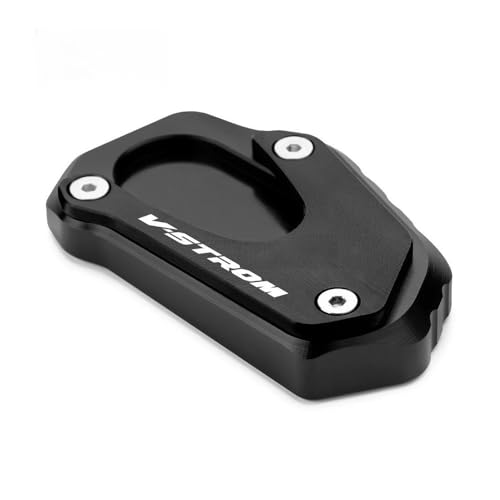 Plaque support béquille V-Strom 1050 pour sécuriser le stationnement sur sol mou