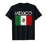 Vintage Mexico Mexican Flag Pride Gift T-Shirt