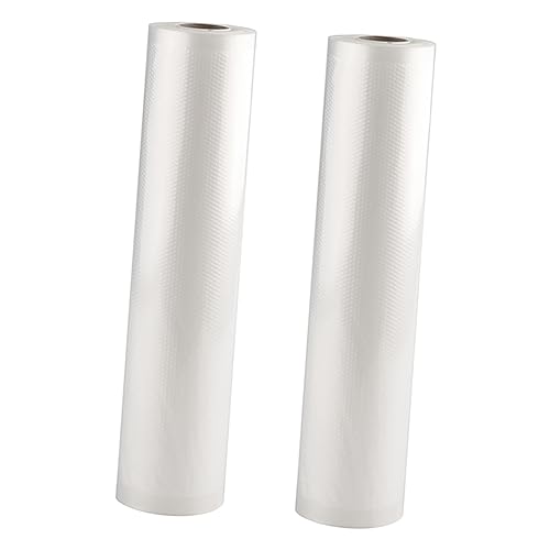 Unomor 2pcs Vacuum Sealer Bag for Food Storage and Preservation for Fridge Organization Compression and Freshness of Vegetables Bread and Fruits