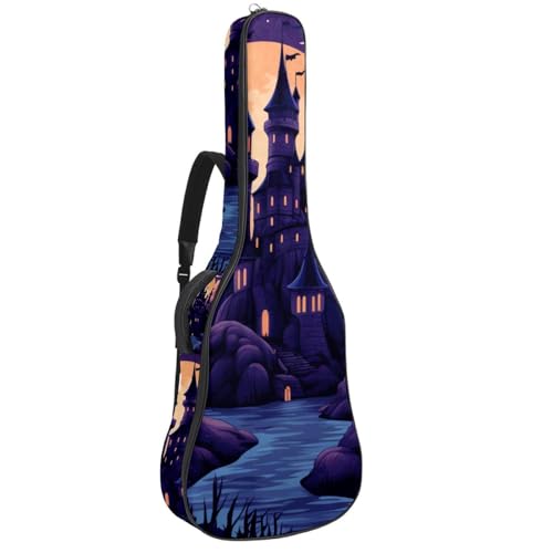 Sac de transport pour guitare basse acoustique étui étanche 104,3 cm avec éponge épaisse