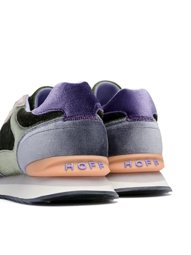 Hoff Para Mujer. 22402020 Zapatillas De Piel Emerald Multicolor (38), Plano, Cordones, Casual - 5