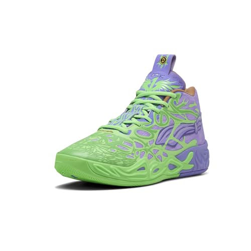 PUMA Kids Boys Mb.04 Teenage Mutant Ninja Turtles Basketball Sneakers Shoes - Green2