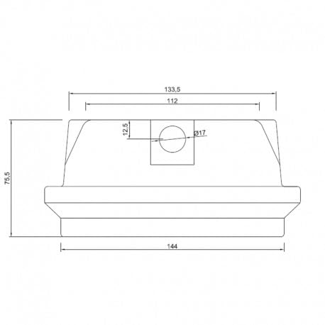 Braciere In Ghisa Per Stufa A Pellet - Dimensioni 165x106mm, Altezza 75mm, Bocca 142x84mm