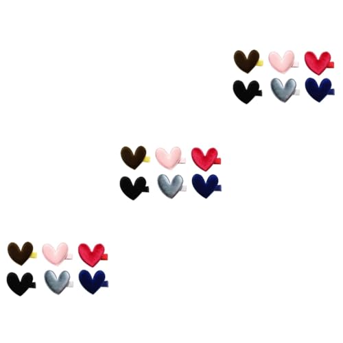 Barrettes en cœur anti-glisse Housoutil pour fixer les mèches de cheveux