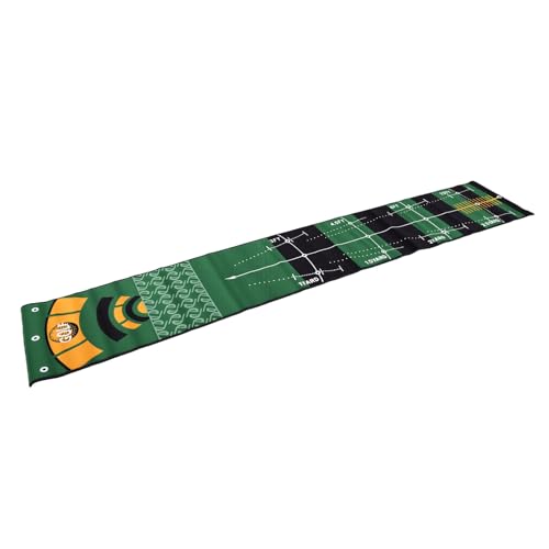 Tapis de putting compact simulation de vert réaliste avec piste de retour - 5