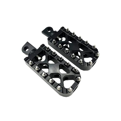 Pédale Rotative 360 Moto Repose-Pieds Larges à Pointes Dyna Softail Sportster XL