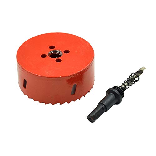 Image of Hole Saw 85mm /3.35 inch Metal Hole Saw Kit Set, Bi-Metal