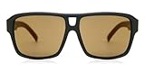 Dragon Mens The Jam Sunglasses - Matte Black Frame | LL Copper Ion Lens