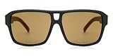 Dragon Mens The Jam Sunglasses - Matte Black Frame | LL Copper Ion Lens