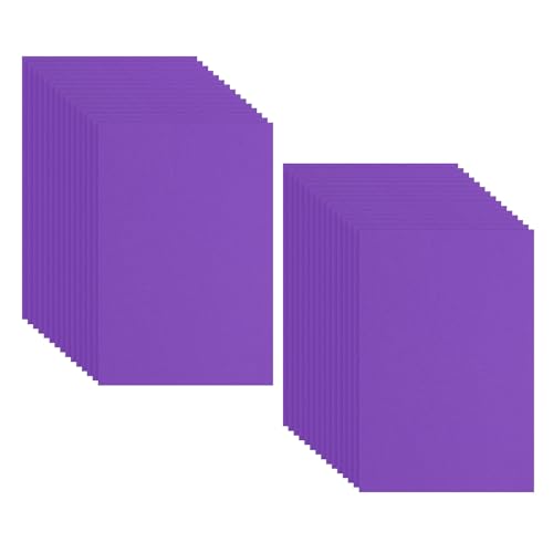 Feuilles mousse EVA 2mm thermoformables et faciles à découper PATIKIL violet foncé x30