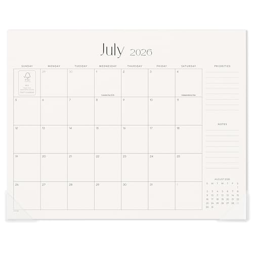 Cabbrix Magnetic Calendar for Refrigerator 2026-2027 18 Months Magnet Fridge Calendar July 2026 to December 2027 14-1/5 x 11-1/5 Easy Planning Simplified