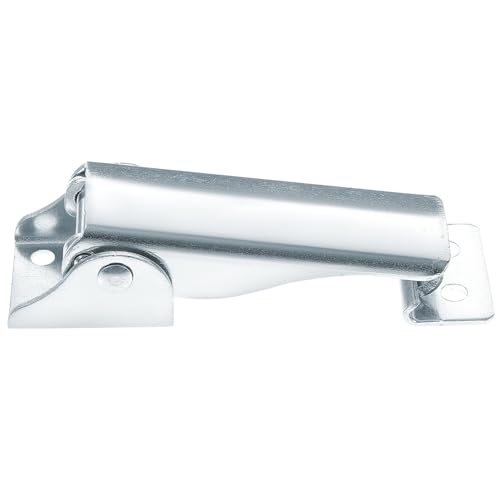 PRETYZOOM Adjustable Mechanical Device Hook Lock Made of Sturdy Stainless Steel with Reserved Screw Holes, Not Easy to Fade or Deform, Replacement Latch for Industrial Use in Mechanical