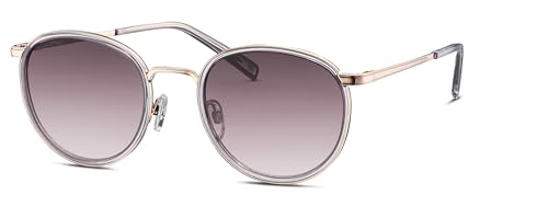 Marc O'Polo Gafas de sol unisex 505105 22, color dorado (dorado/gris transparente/marrón degradado), 50, dorado