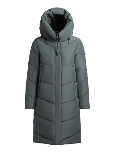 khujo Abrigo de invierno para mujer Jange2 mate acolchado chaqueta de invierno, 307FOA-GRE, M