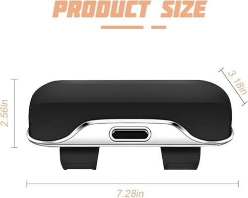 Image of RALTS Sunglasses Holder for Car Sun Visor, Protective Automotive Eyeglasses Storage Case Hanger, Soft Vehicle Interior Glasses Organizer Box Accessories, Universal for SUV Sedan Truck