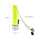 ZJchao Diving Flashlight,Rechargeable Outdoor Diving Plastic Flashlight Underwater Strong Light Underwater 50-60M Best for Expert Diving at Night Snorkeling Caving Fishing