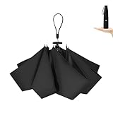 和宅優品 日傘 uvカット 100 遮光 折り畳み 軽量 130g 晴雨兼用 レディース メンズ 遮熱 日焼け対策 涼しい 撥水 コンパクト完全遮光 日傘 (ブラック)