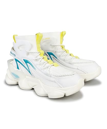 Image of ABROS YAMA-O Chunky Sole High-Top Sneakers for Mens